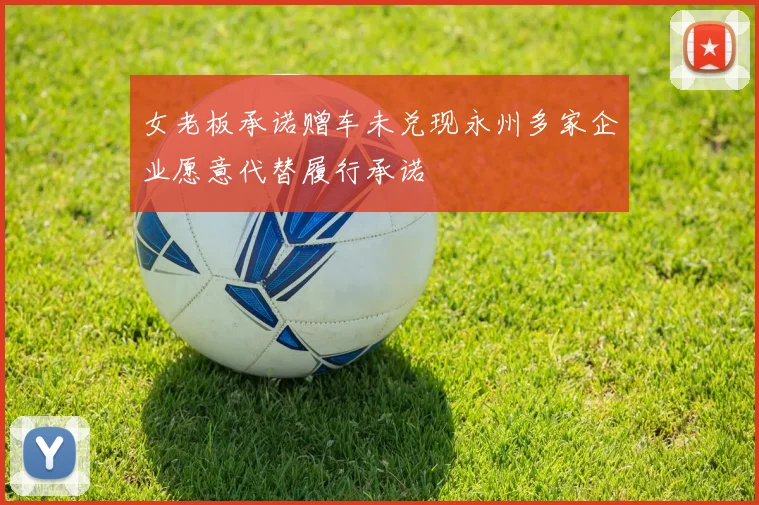 女老板承诺赠车未兑现永州多家企业愿意代替履行承诺